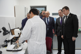 Ба истифода додани озмоишгоҳи наву замонавии сифати об ва экология